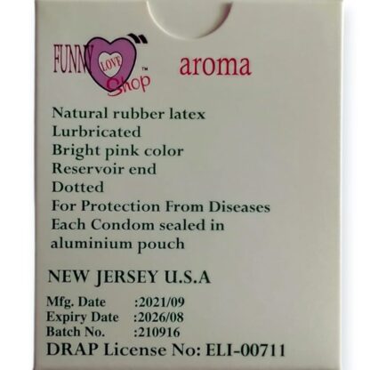 Aroma Dotted Flavoured Condoms (3)