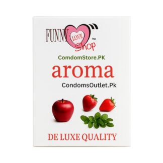 Aroma Dotted Flavoured Condoms 3 Pack
