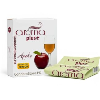 Aroma Plus Apple Condoms 3 Pack