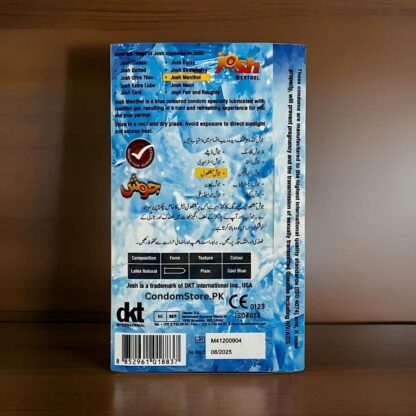 Josh Menthol Condoms (3 Condoms) At Wholesale Price - Image 2