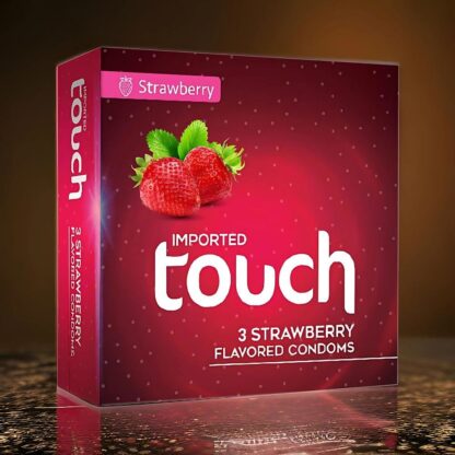 Touch Strawberry Condom