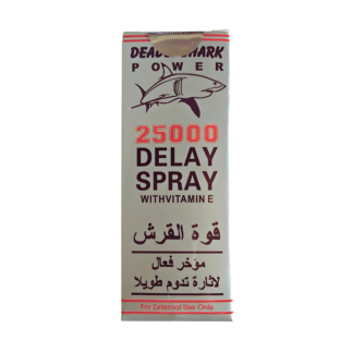 Deadly Shark Power 25000 Delay Spray with Vitamin E