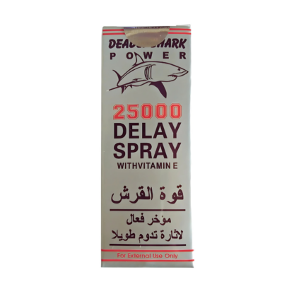 Deadly Shark Power 25000 Delay Spray with Vitamin E
