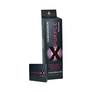 Purple X Warming Condom Dispenser