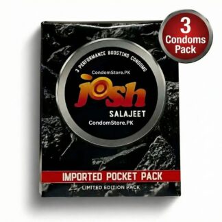 Josh Salajeet Condoms (3 Pack) - Intensified Sensation & Power