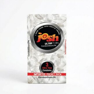 Josh Ultra Thin Condoms (3 Pack) - Super Light & Natural Feel