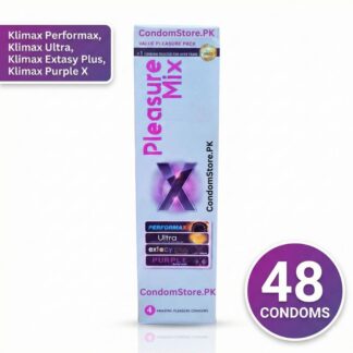 Klimax Pleasure Mix Condoms (48 Pack) - The Ultimate Variety Dispenser