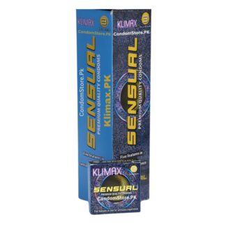 Klimax Sensual Condoms (36 Pack) - 5-in-1 Multi-Textured
