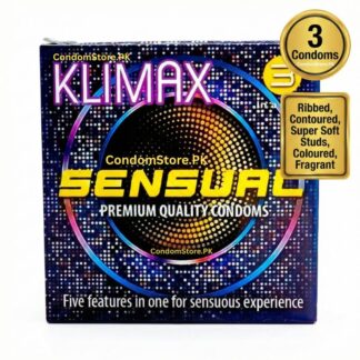 Klimax Sensual Condoms (3 Pack) - 5-in-1 Multi-Textured