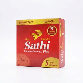 Sathi Plus Delay Condoms (5 Pack)