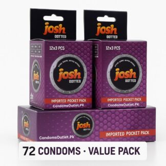 Josh Dotted Condoms (72 Pack)