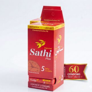 Sathi Plus Delay Condoms (60 Pack)