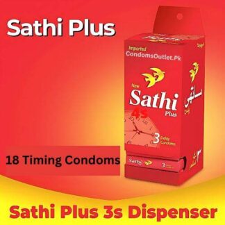 Sathi Plus Delay Condoms (18 Pack)