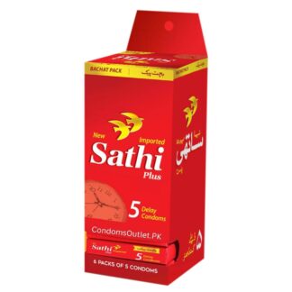 Sathi Plus Delay Condoms (30 Pack)